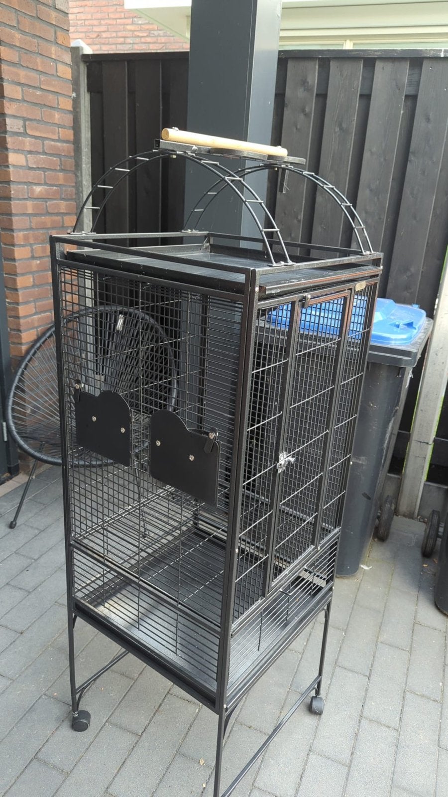 Keddoc vogelkooi model Denver, Ophalen, Metaal, Vogelkooi
