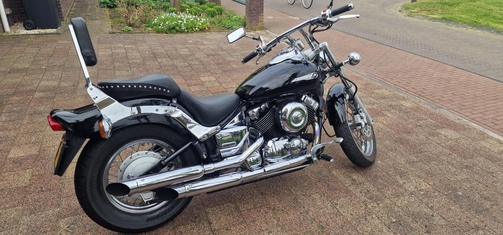 Yamaha Dragstar - Klassieke Cruiser in Topstaat, Motoren, Motoren | Yamaha, Cardan-aandrijving, 2 cilinders, Gebruikt, Particulier