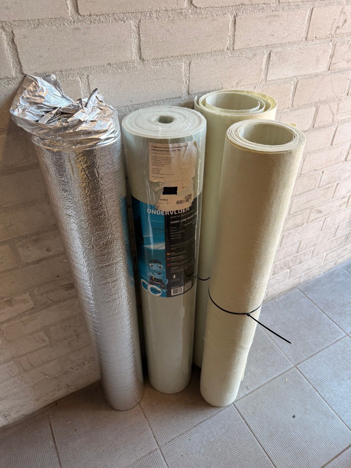 Ondervloer 35m2 +- luxe isolatie !, Ophalen, Overige materialen, 30 cm of meer, 50 tot 150 cm