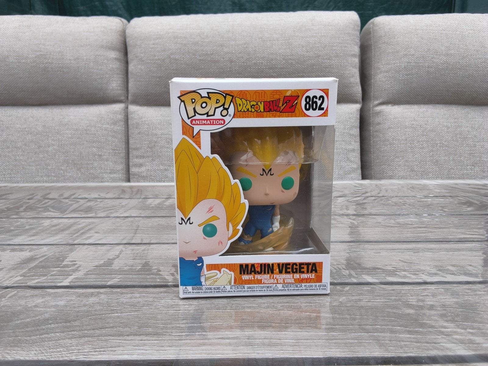Dragonball z  - majin vegeta 862, Ophalen of Verzenden, Zo goed als nieuw