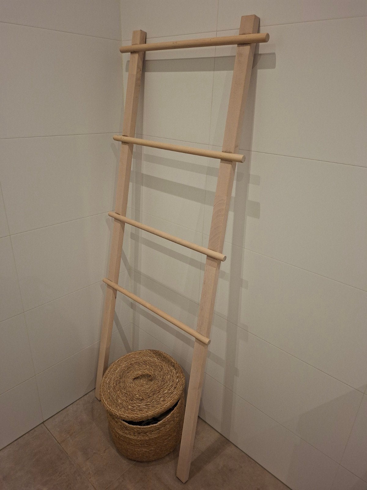 IKEA Vilto Handdoekenrek - Berkenhout, Huis en Inrichting, Ophalen, Minder dan 50 cm, Overige typen, Zo goed als nieuw