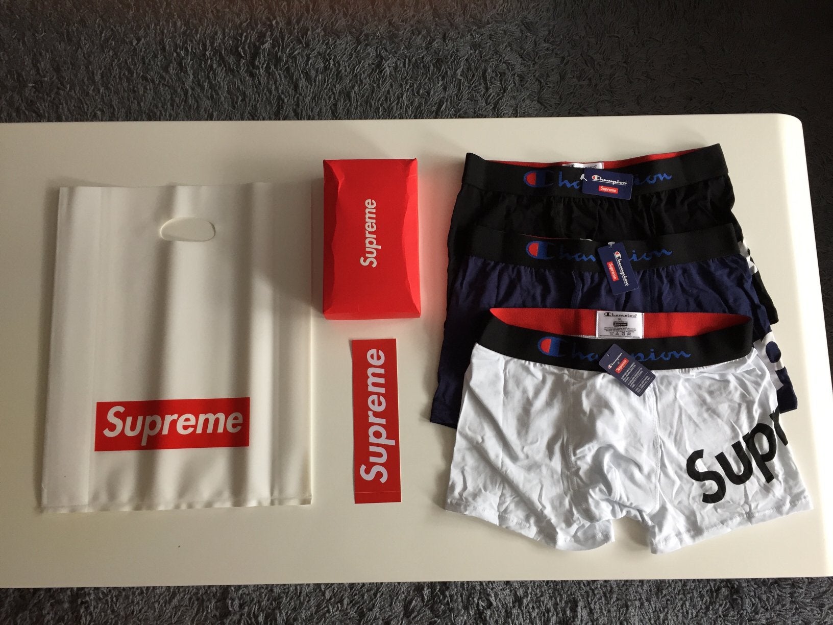 Supreme champion 3 maal XL boxershorts onderbroeken boxers, Kleding | Heren, Ondergoed, Ophalen of Verzenden, Boxer