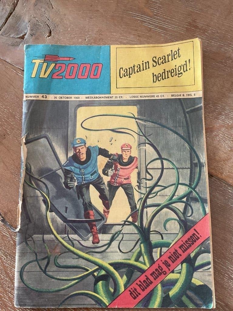 TV2000 - Captain Scarlet - Gerry Anderson, Ophalen of Verzenden