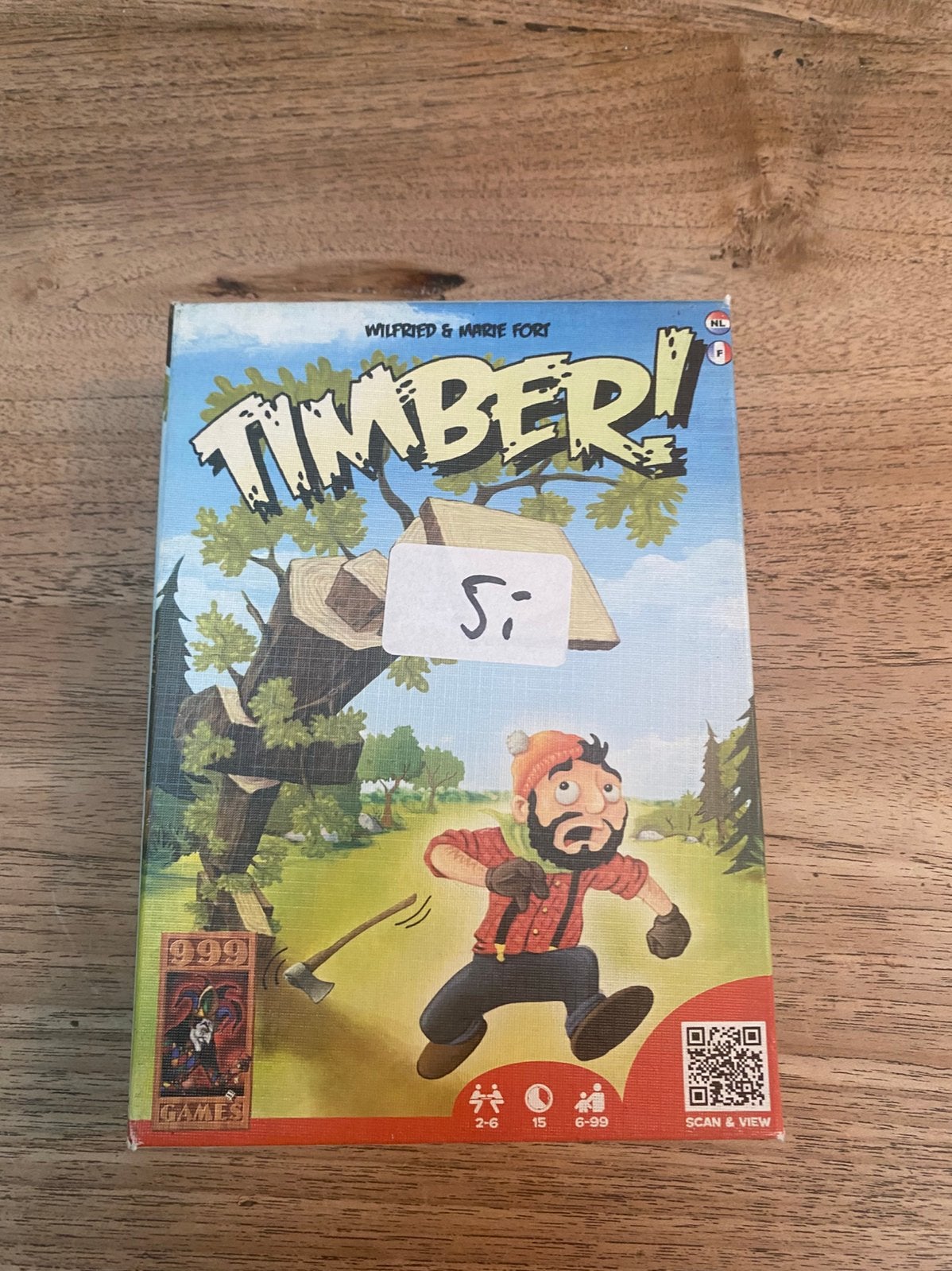 999 games Timber!, zgan, Ophalen of Verzenden, Zo goed als nieuw