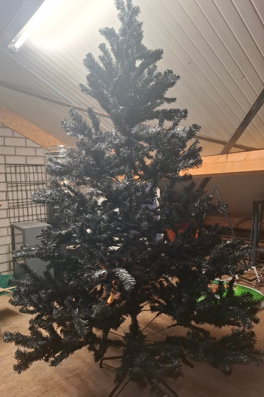 kerstboom zwart, Ophalen, Gebruikt
