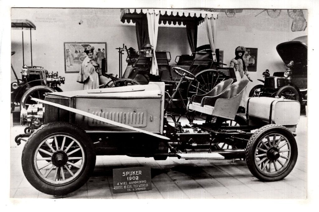 Automobiel Auto Spijker  1902 Museum Driebergen, Verzenden, 1940 tot 1960, Ongelopen, Voertuig