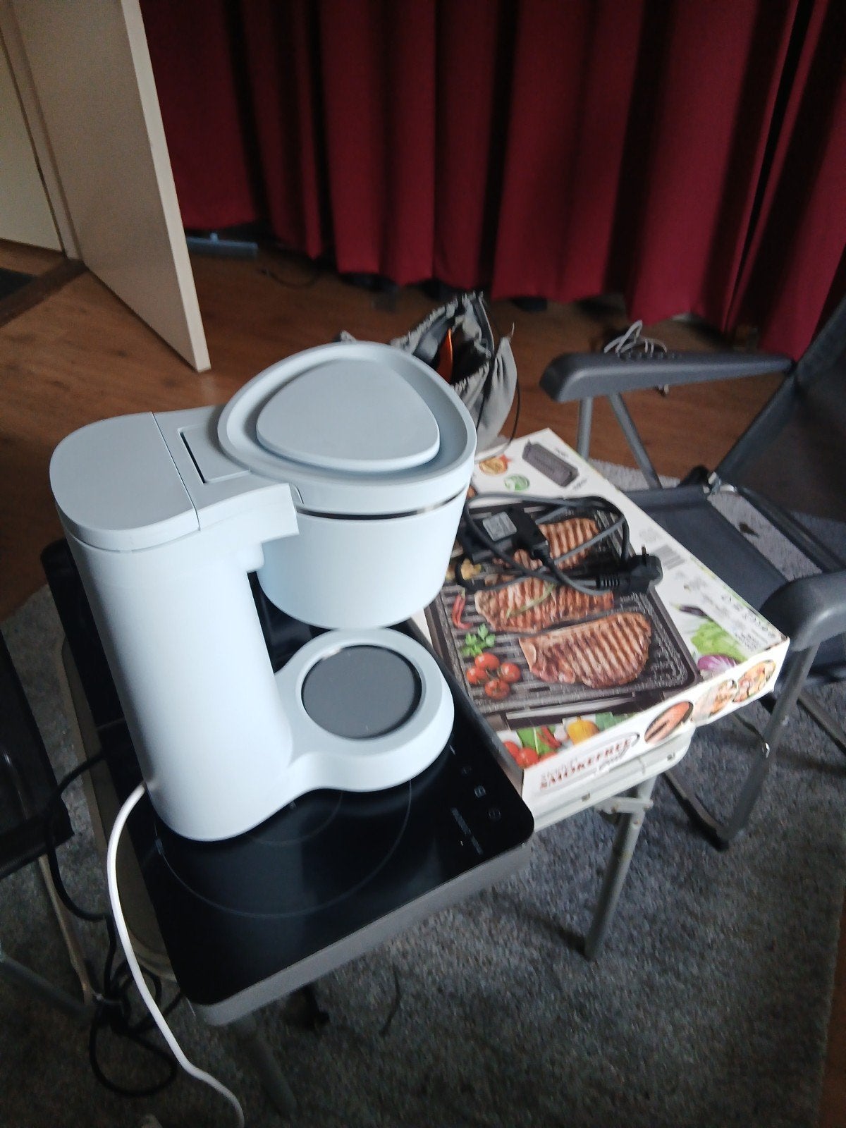 Div campings artikelen koffie zetmachine is nieuw, Ophalen of Verzenden, Zo goed als nieuw