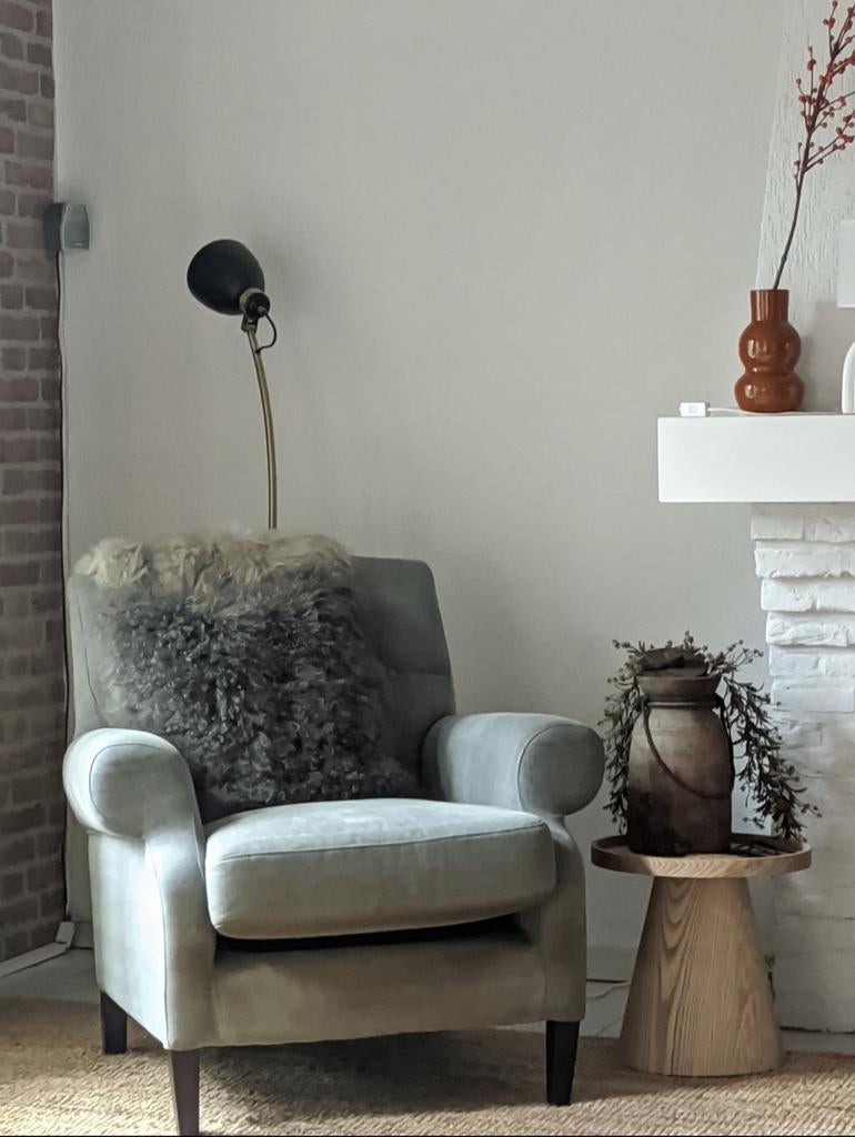 Sober Landelijke fauteuil, Ophalen, 100 tot 125 cm, Sober landelijk, Zo goed als nieuw