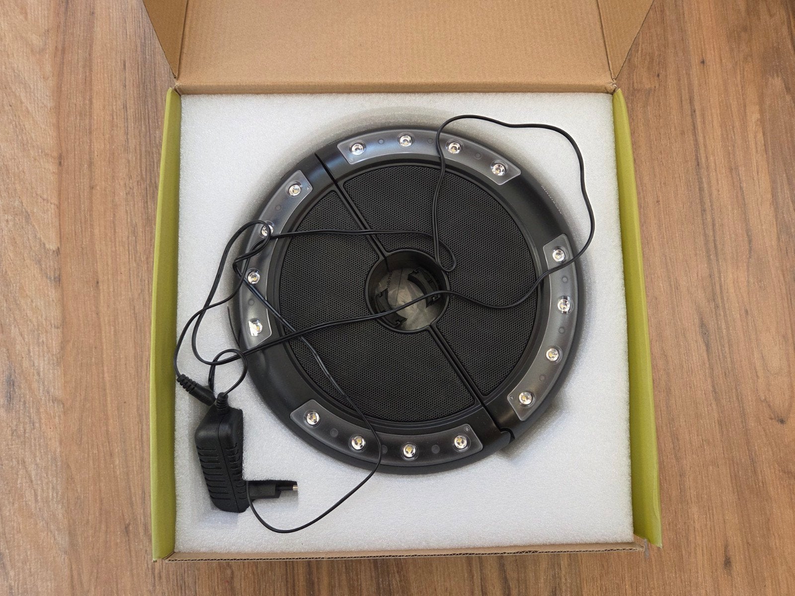Madison Luna Parasol Verlichting met BT Muziek Box, Kunststof, Minder dan 50 watt, Accu, Overige typen