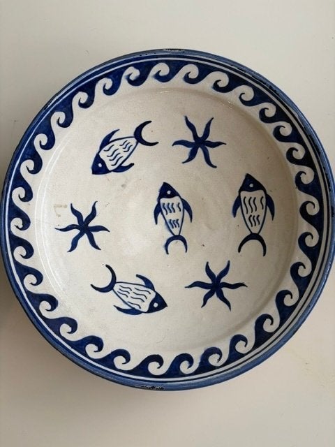 Mooi Vis Schaal, Ophalen, Porselein of Keramiek, Schaal, Rond