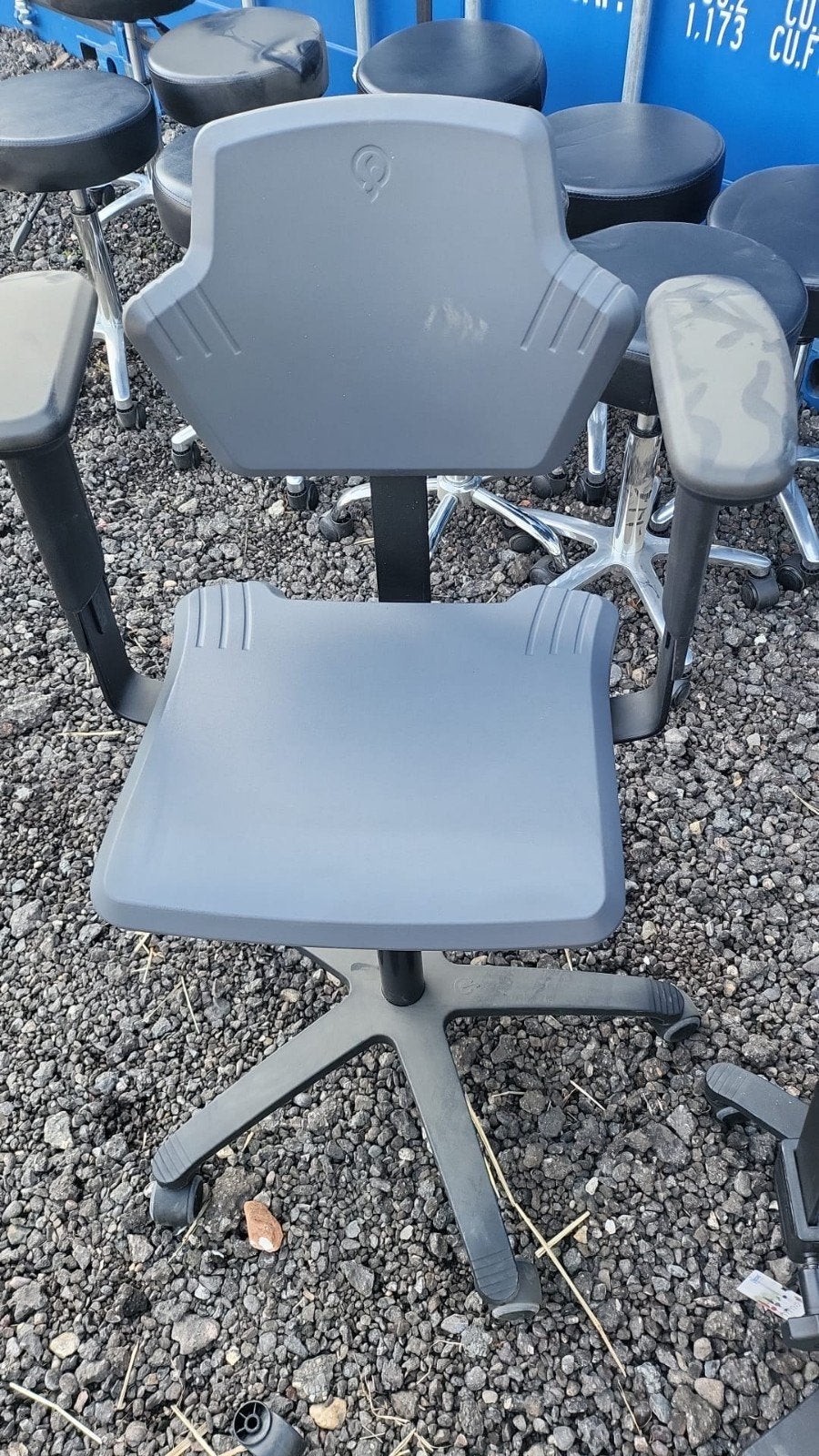 Score Spirit 1500 Ergonomische Werkstoel - PUR Zwart, Ophalen of Verzenden, Ergonomisch, Zo goed als nieuw, Bureaustoel