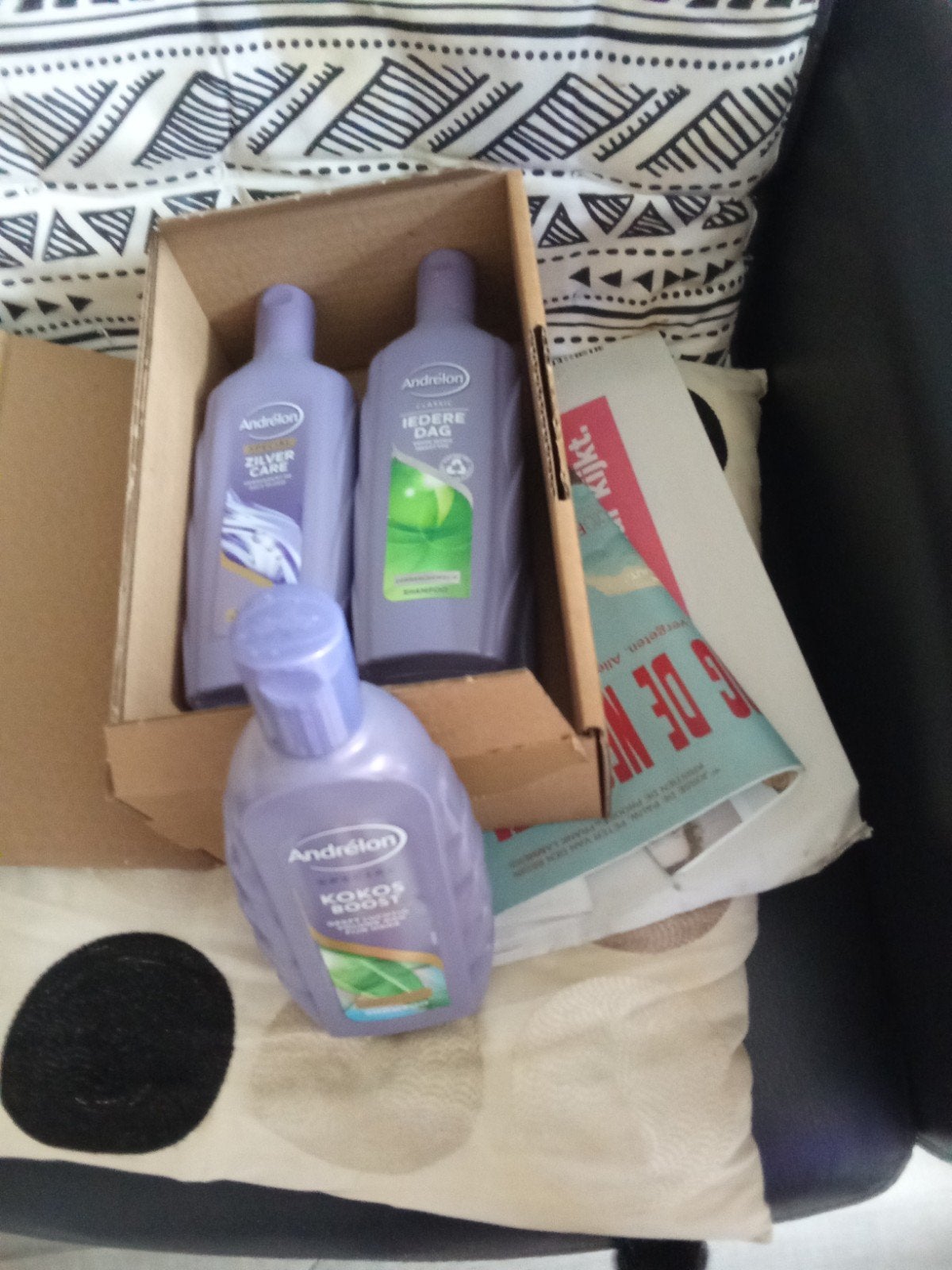 5 flessen Andrelon shampoo NIEUW, Ophalen of Verzenden