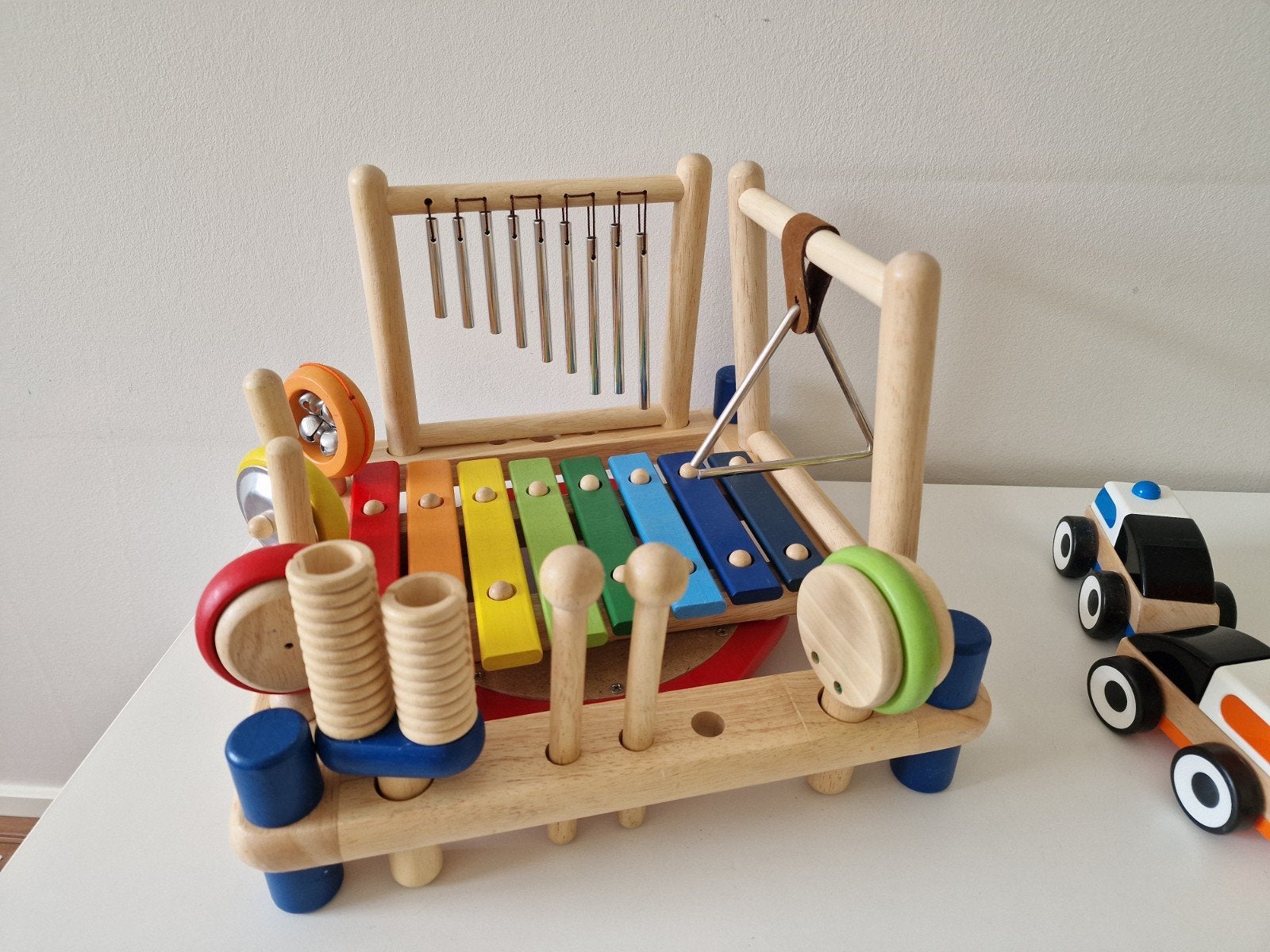Houten Muziek Instrumenten Set voor Kinderen, Ophalen of Verzenden, Zo goed als nieuw, Jongen of Meisje