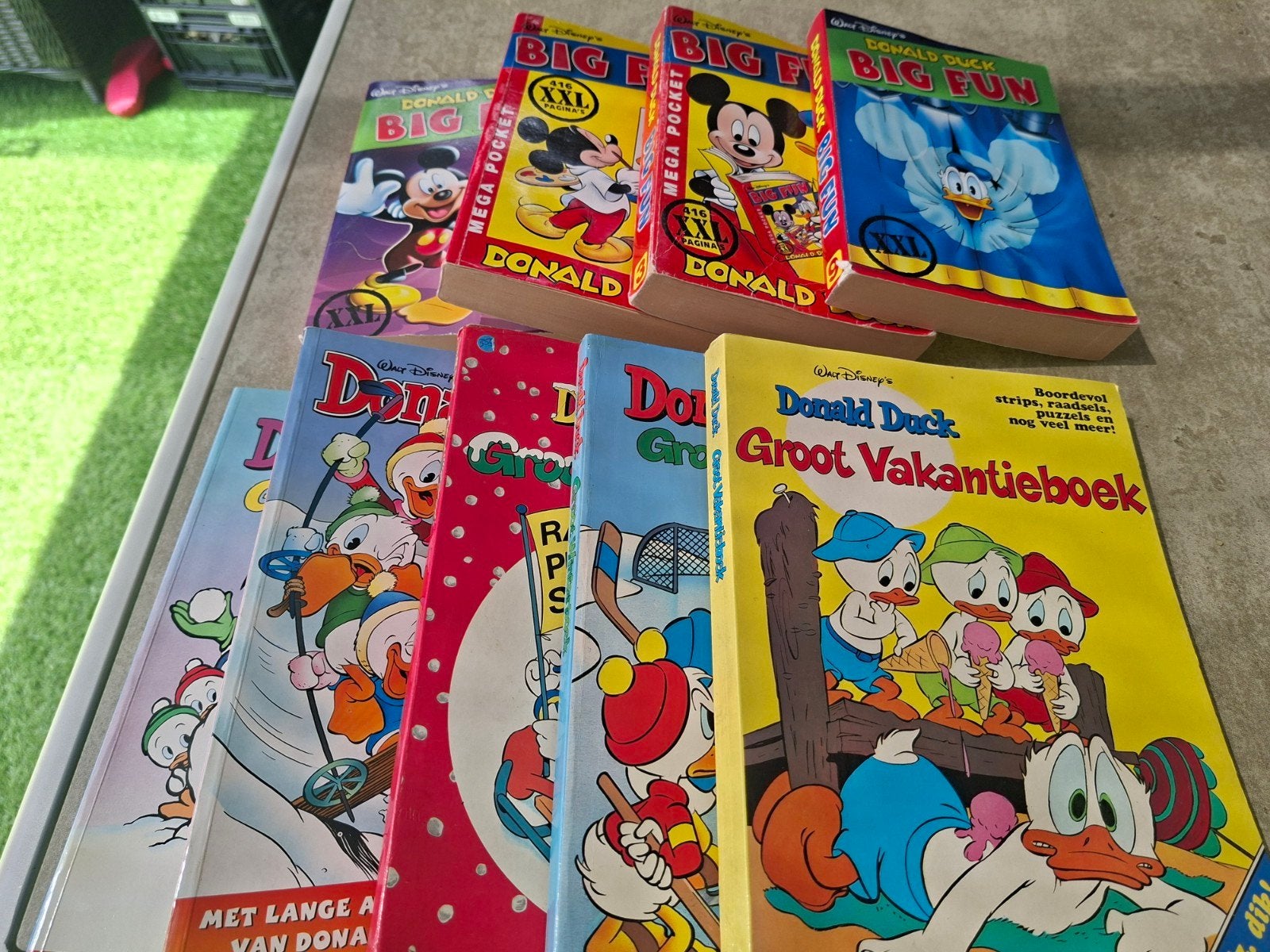Donald Duck stripboeken en vakantieboeken - Grote collectie, Boeken, Stripboeken, Meerdere stripboeken, Ophalen, Gelezen, Walt Disney