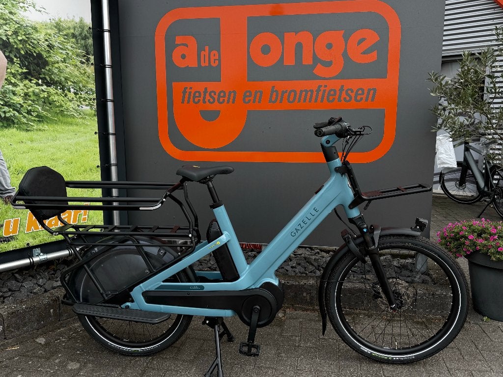 Gazelle Cabby 34 km. 545 wh batt. als nieuw, Fietsen en Brommers, Elektrisch, Ophalen of Verzenden, Zo goed als nieuw, 2 kinderen