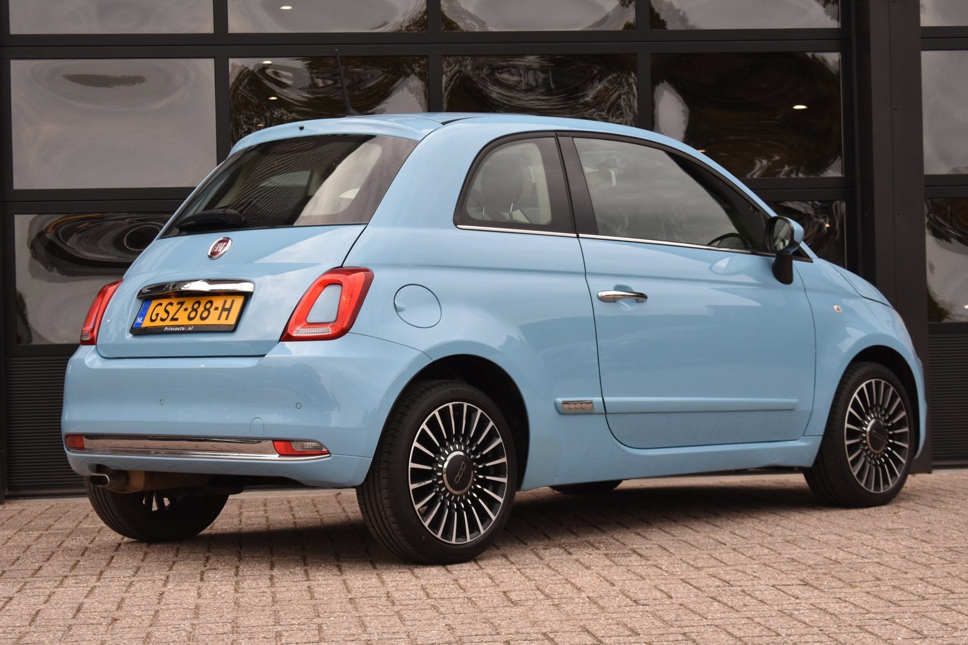 Fiat 500 1.2 Lounge '17 Pano Cruise Airco Inruil mogelijk, Voorwielaandrijving, Gebruikt, 4 cilinders, 840 kg