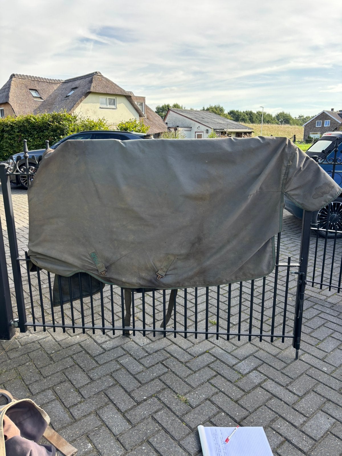 Amigo horseware ireland regendeken 145.  6.6, Dieren en Toebehoren, Gebruikt, 0 g, Overige materialen, Full (L)