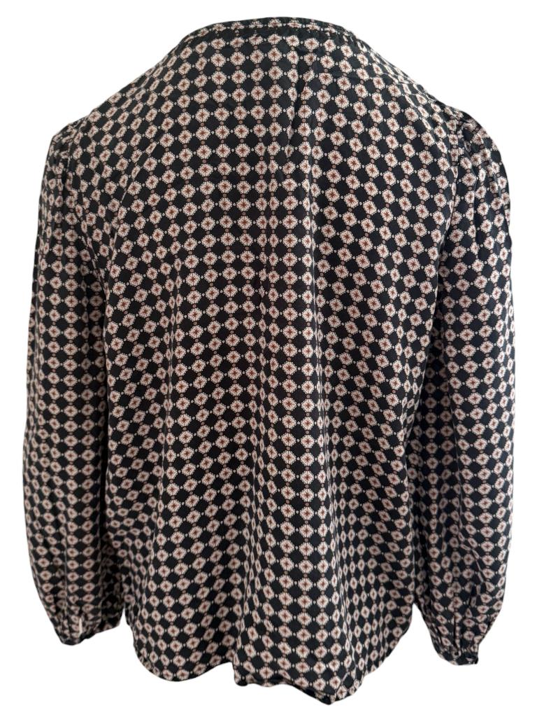 Sack's shirt lange mouw L, Kleding | Dames, Zwart, Ophalen of Verzenden, Zo goed als nieuw, Lange mouw