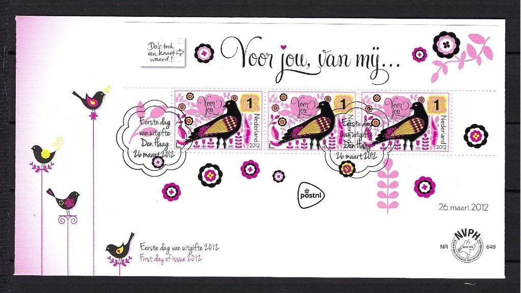 FDC NVPH E649 onbeschreven, Ophalen of Verzenden, Onbeschreven, Nederland