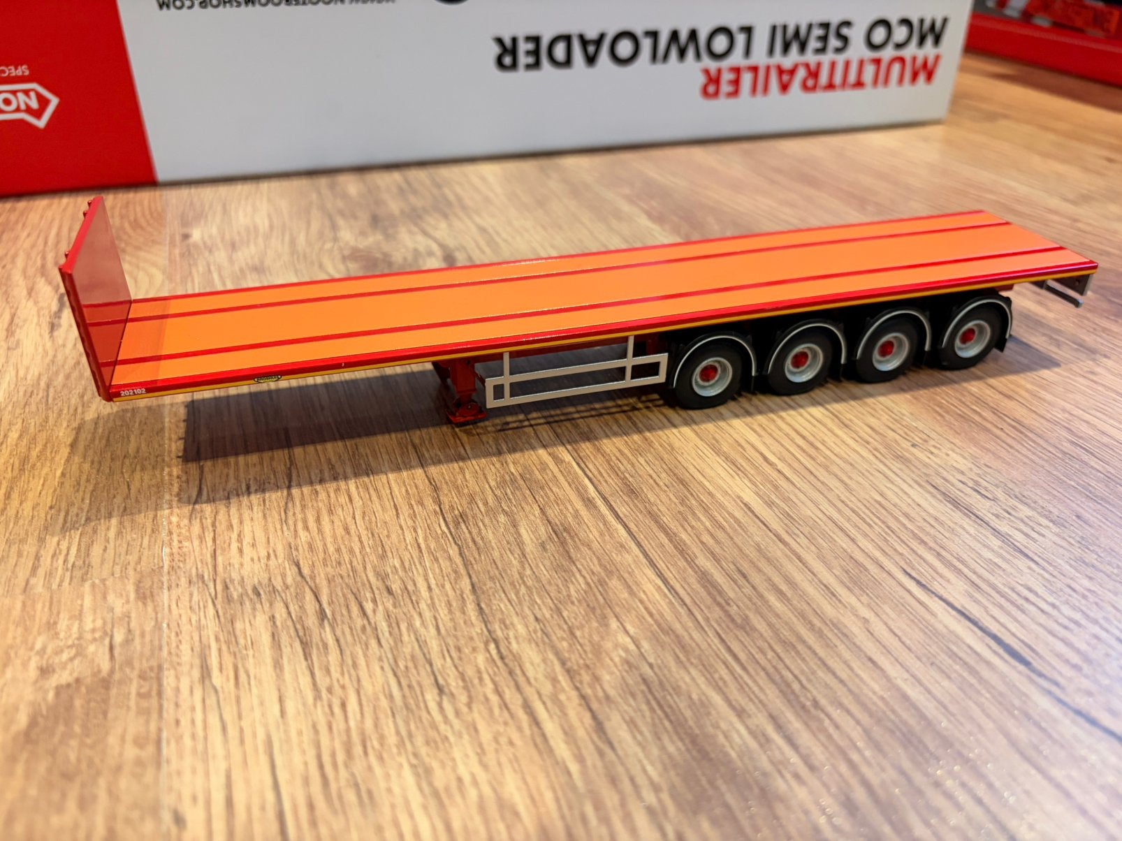 Mammoet broshuis trailer, Ophalen of Verzenden, Zo goed als nieuw, Bus of Vrachtwagen, Wsi