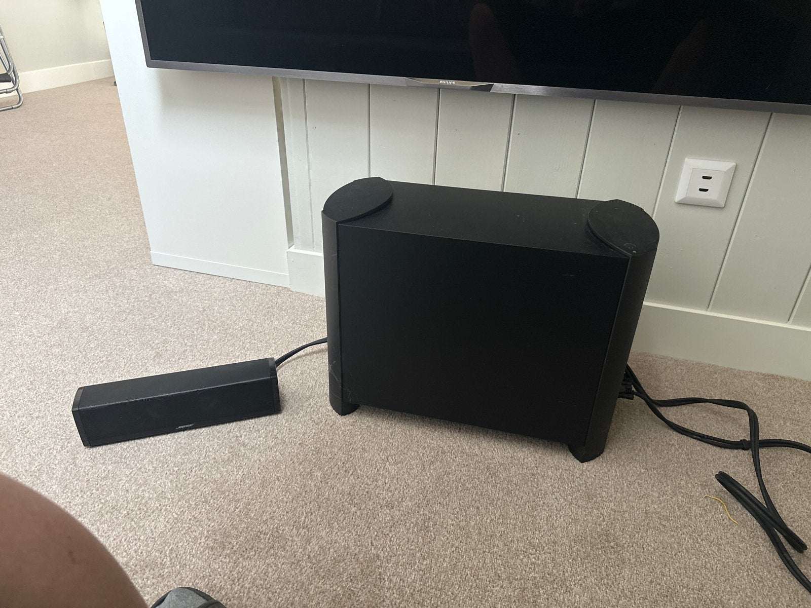 Bose Soundbar met Subwoofer - Krachtig Geluid, Audio, Tv en Foto, Luidsprekers, Ophalen, Gebruikt, Subwoofer, Bose