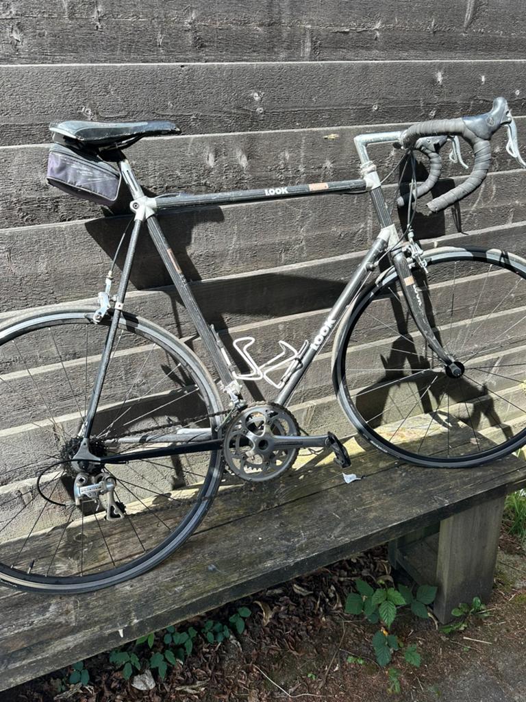Look kg 156, vintage carbon racefiets, 28 inch, Gebruikt, Carbon, 15 tot 20 versnellingen