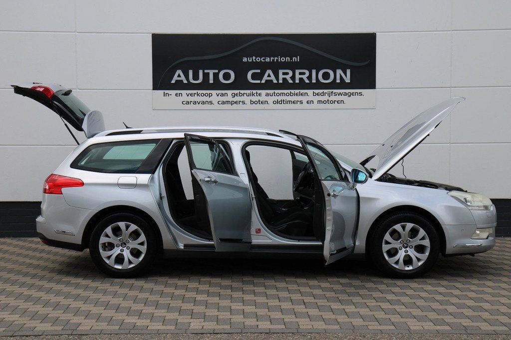 Citroen C5 Tourer 2.0 16V Hydractive Trekhaak Navi Cruise !, Auto's, Citroën, Voorwielaandrijving, Stof, Gebruikt, Zwart