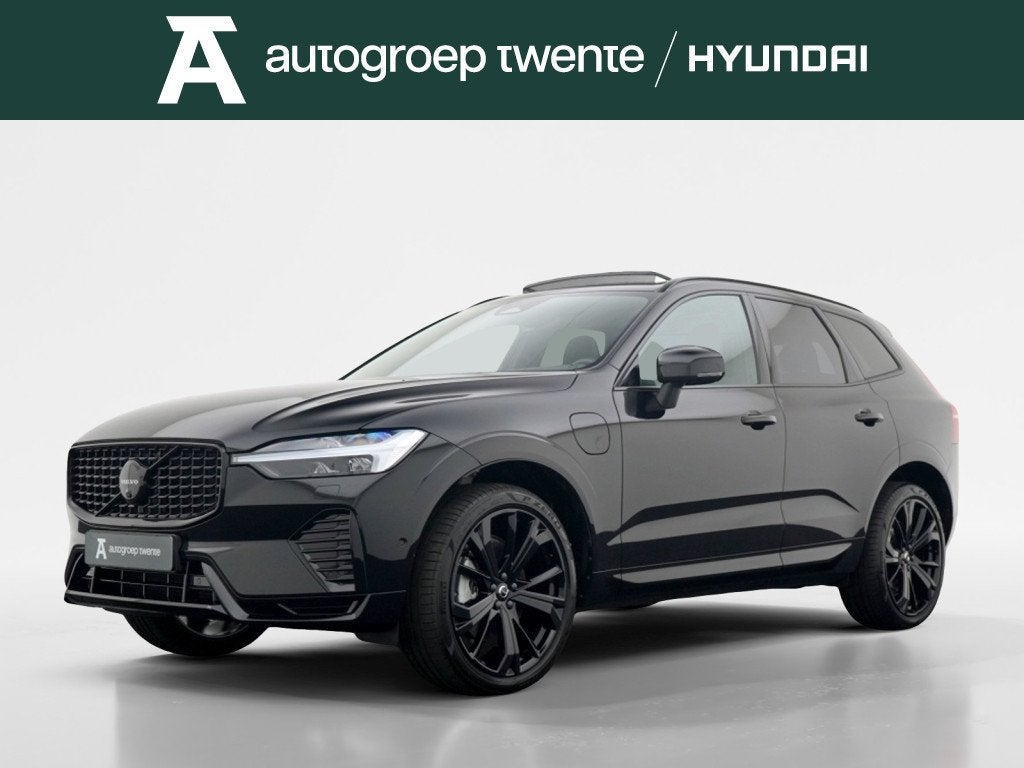 Volvo XC60 2.0 T6 AWD+ Black Edition | Leder | Pano | 360 ca, Auto's, Volvo, Dealer onderhouden, Gebruikt, Zwart, 4 cilinders