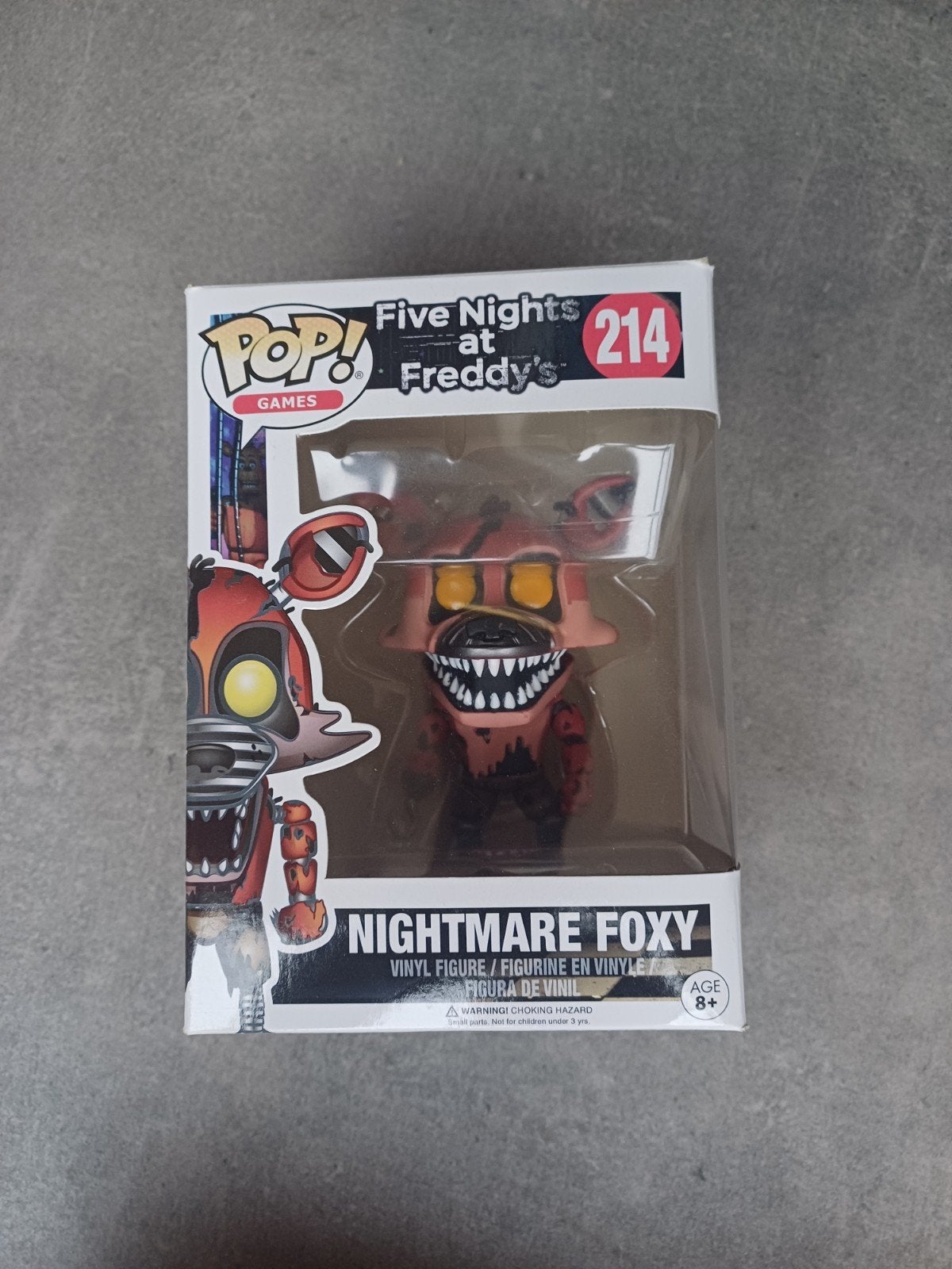 Funko Pop! Five Nights at Freddy's #214 Nightmare Foxy, Ophalen of Verzenden, Zo goed als nieuw