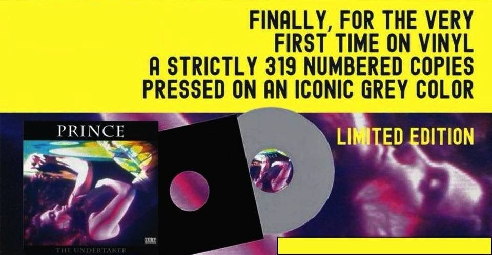 Prince - The Undertaker Vinyl LP (Grey Vinyl Edition), Cd's en Dvd's, LP, Geseald, 12 inch, Nieuw in verpakking
