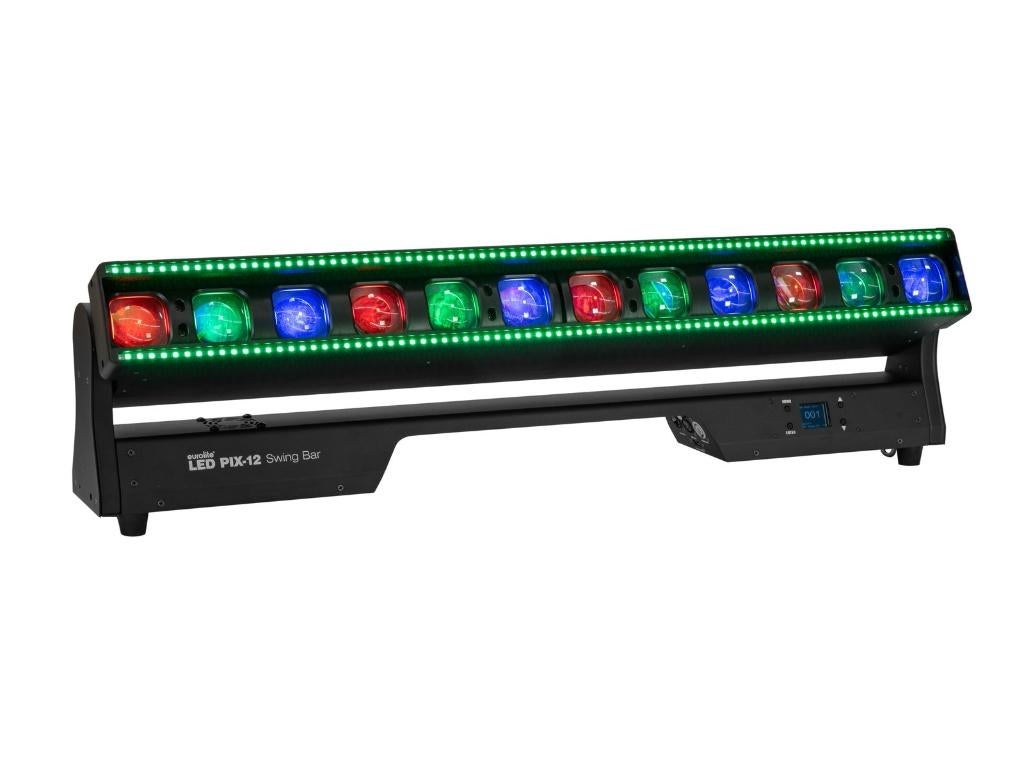 EUROLITE LED PIX-12 Swing QCL Zoom Bar, Geluidgestuurd, ., Nieuw, Ophalen of Verzenden