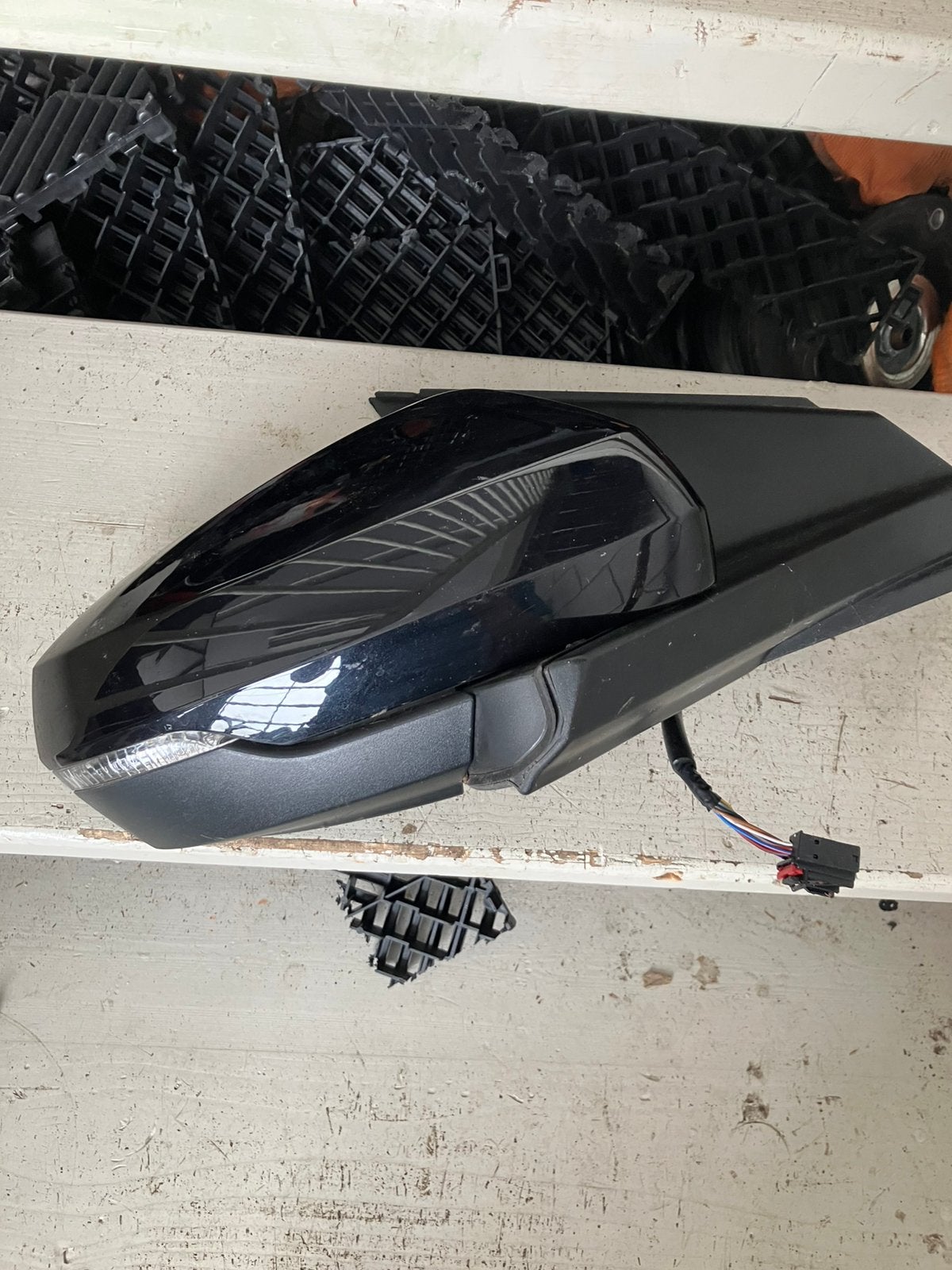 Polo 2G zijspiegel elektrisch rechts, Ophalen, Nieuw