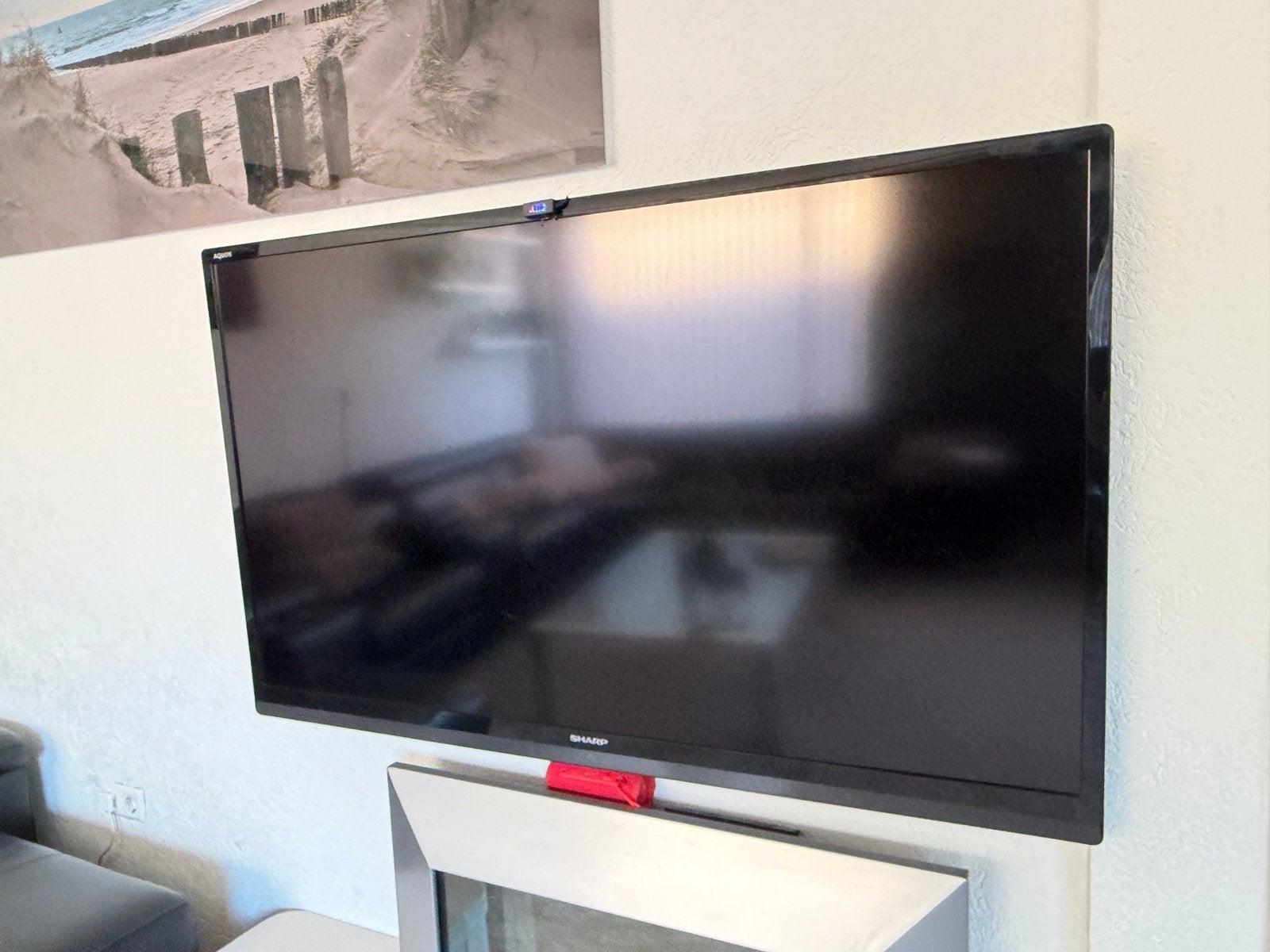 Sharp Tv, Ophalen, Gebruikt, 50 Hz, LCD