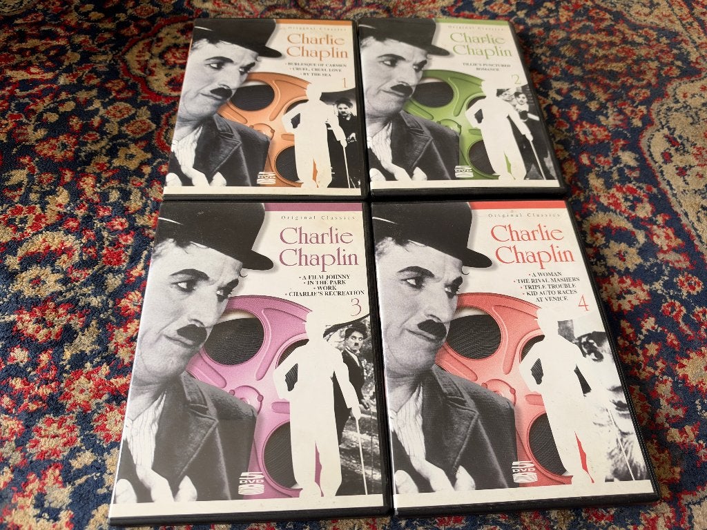 Charlie Chaplin, Original Classics DVD set Deel 1 t/m 4, Klassieker, Alle leeftijden, Nederlands, Ophalen of Verzenden