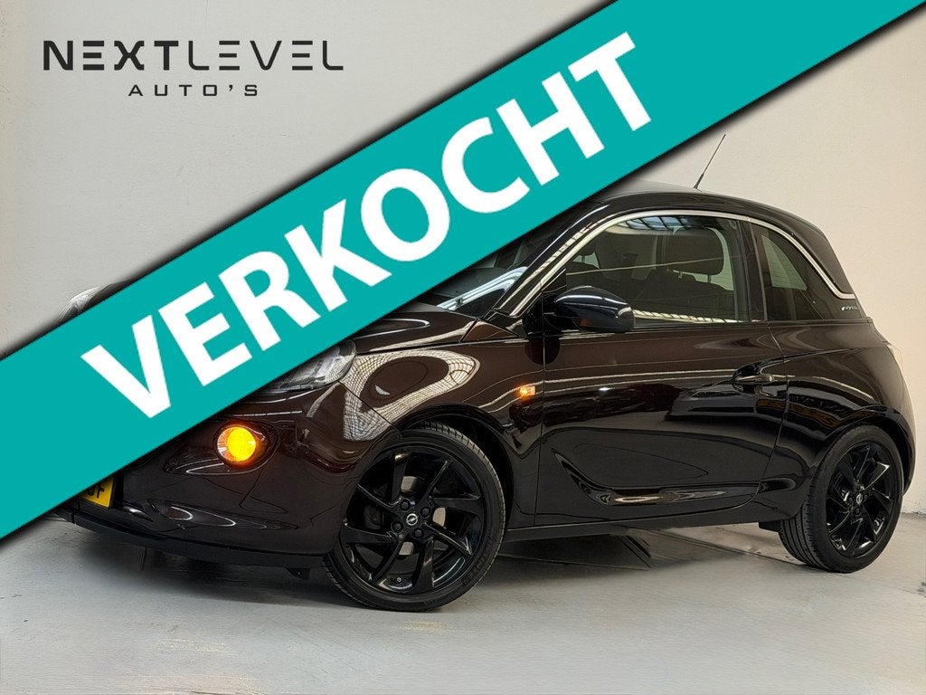 Opel ADAM 1.4 Glam Nette Auto Stoel- Stuurverwarming Cruise, Voorwielaandrijving, Euro 5, ADAM, 4 cilinders