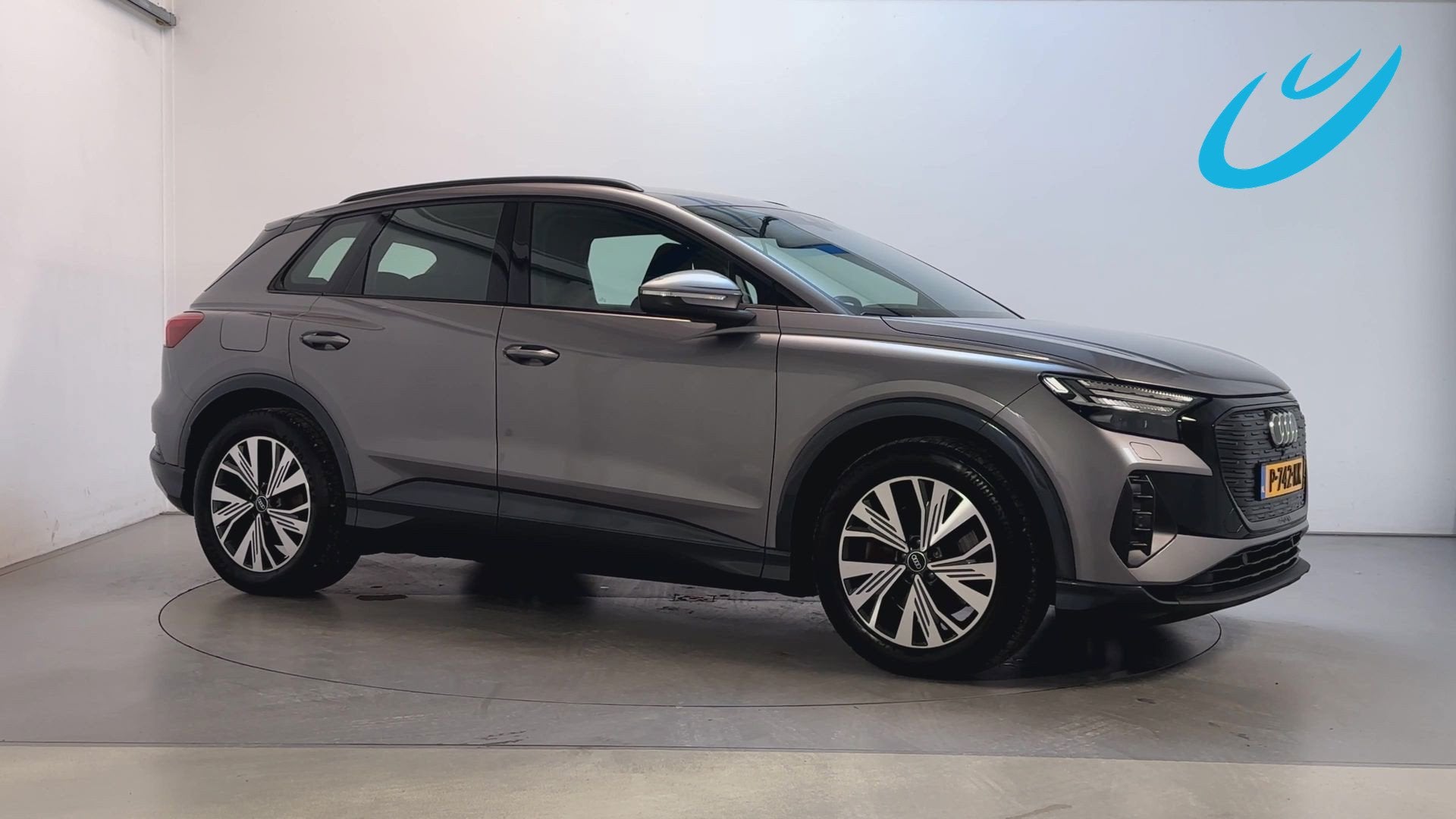 Audi Q4 e-tron 40 Launch Edition Advanced Plus 77 kWh SoH 96, Auto's, Automaat, Dealer onderhouden, Gebruikt, Met garantie (alle)