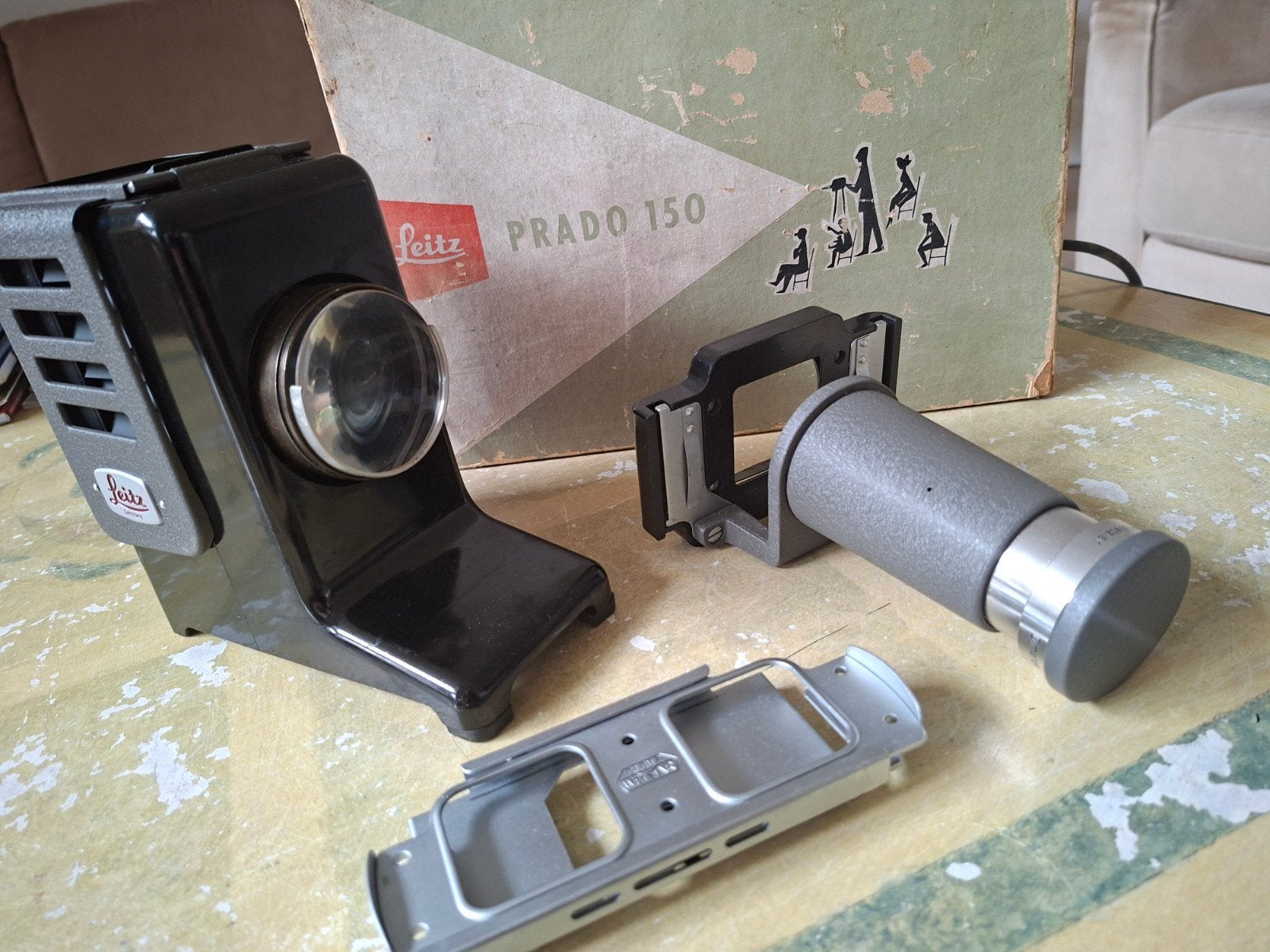 Diaprojector Ernst Leitz, Ophalen, 8mm, Overige typen