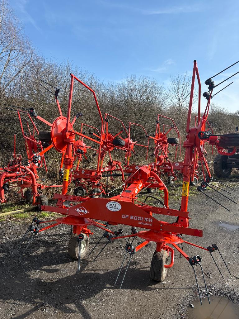 Kuhn GF 5001 digidrive schudder, Ophalen, Akkerbouw, Weidebouw