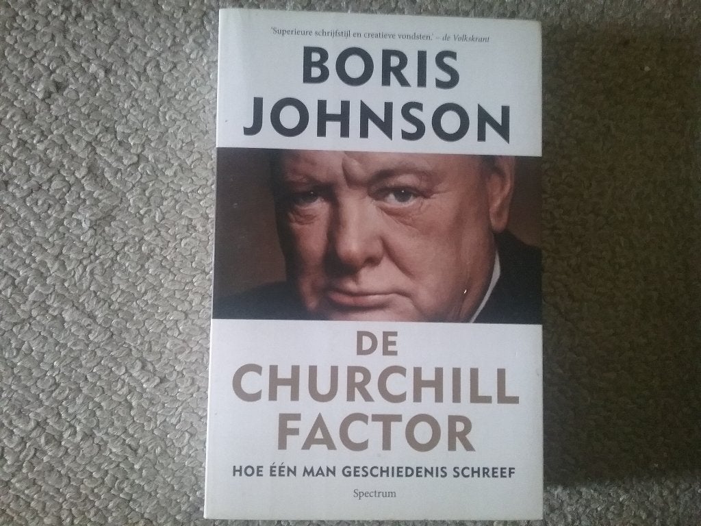 Boris Johnson / De Churchill factor (2015), Europa, Ophalen of Verzenden, 20e eeuw of later, Gelezen
