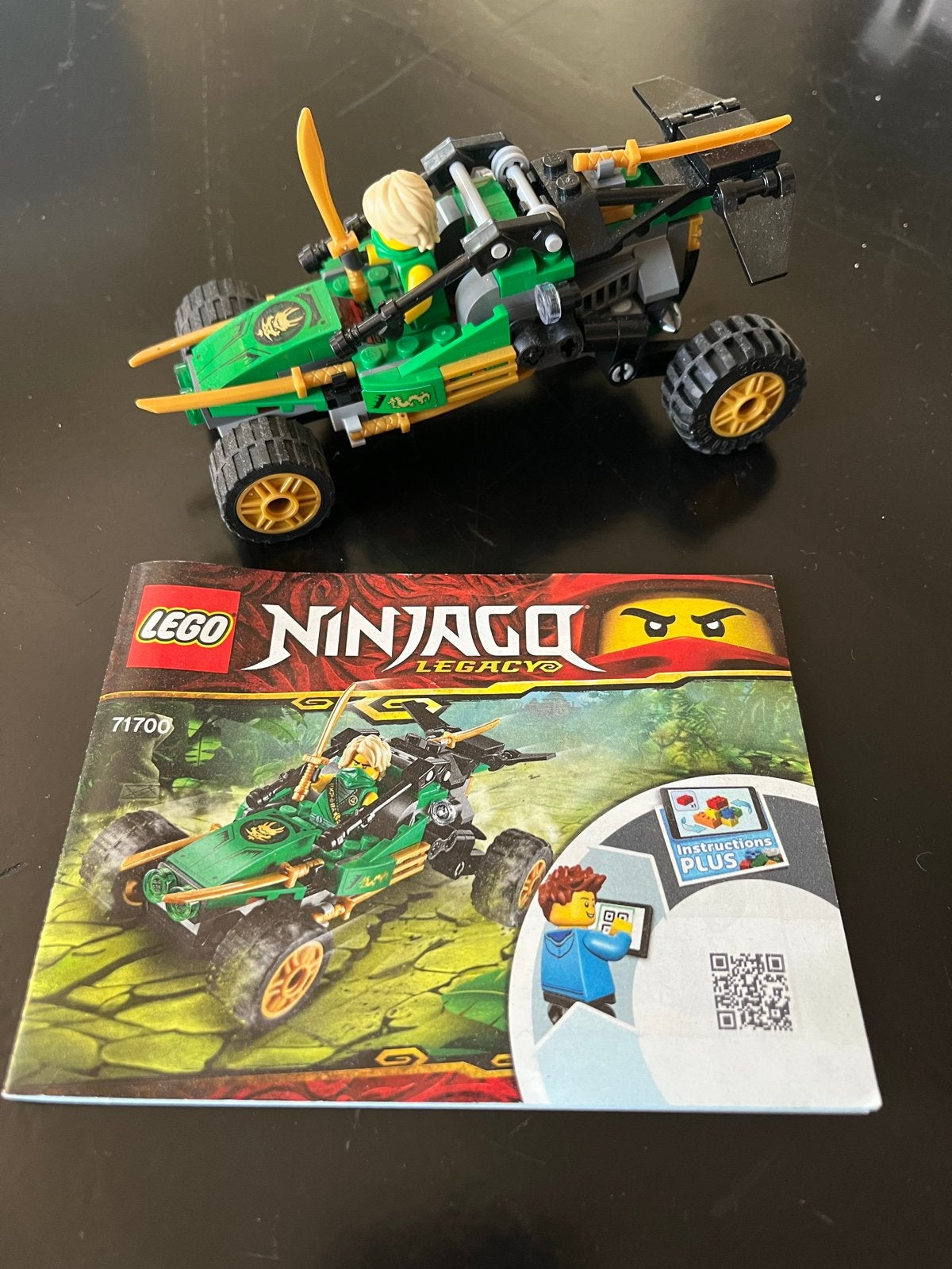 Lego Ninjago Legacy 71700 Jungle Raider met Lloyd Minifiguur, Lego, Ophalen of Verzenden, Zo goed als nieuw, Compleet
