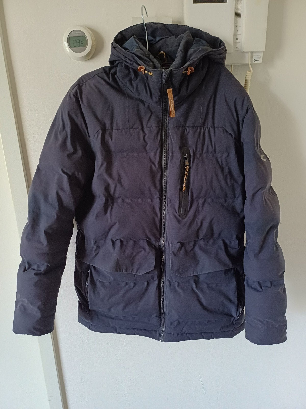 camel active functionele winterjas heren – maat 48 – donkerb, Ophalen of Verzenden, Gedragen, Camel active, Maat 48/50 (M)