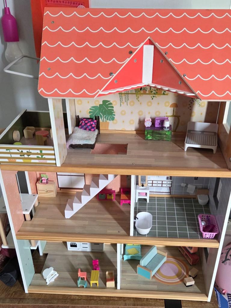 Kinder huis, Ophalen of Verzenden, Zo goed als nieuw, Poppenhuis