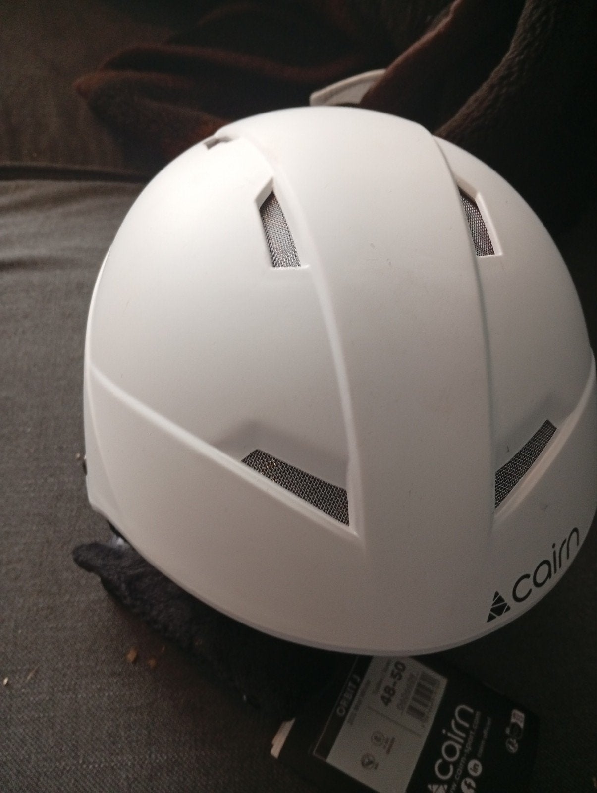Cairn Orbit J Skihelm - Wit - Maat 48-50, Overige merken, Overige typen, Ophalen of Verzenden, Zo goed als nieuw