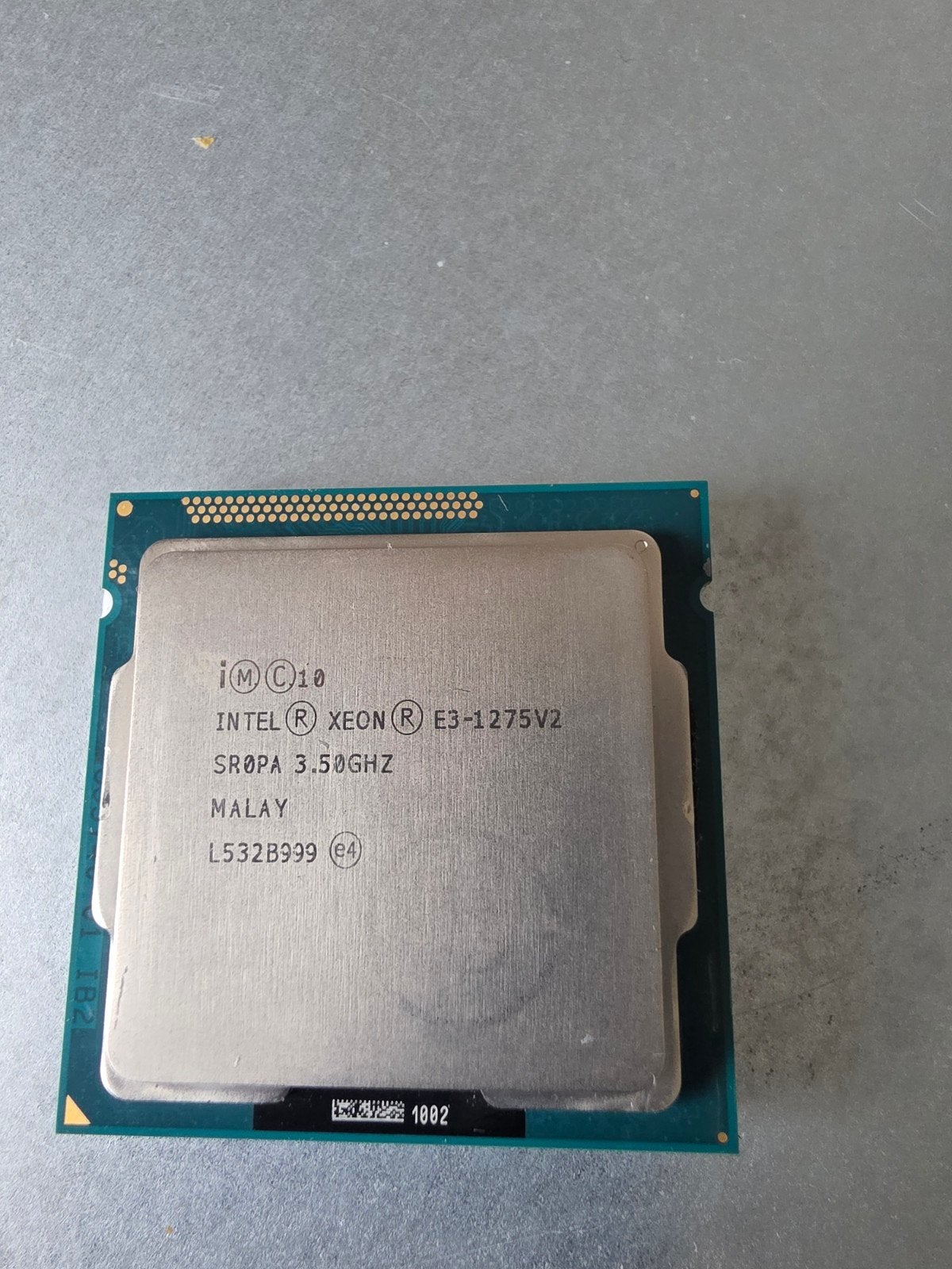 Intel Xeon E3-1275V2 Processor 3.50GHz SR0PA, Computers en Software, Processors, Gebruikt, 4-core, Ophalen of Verzenden, Intel Xeon E3-1275V2