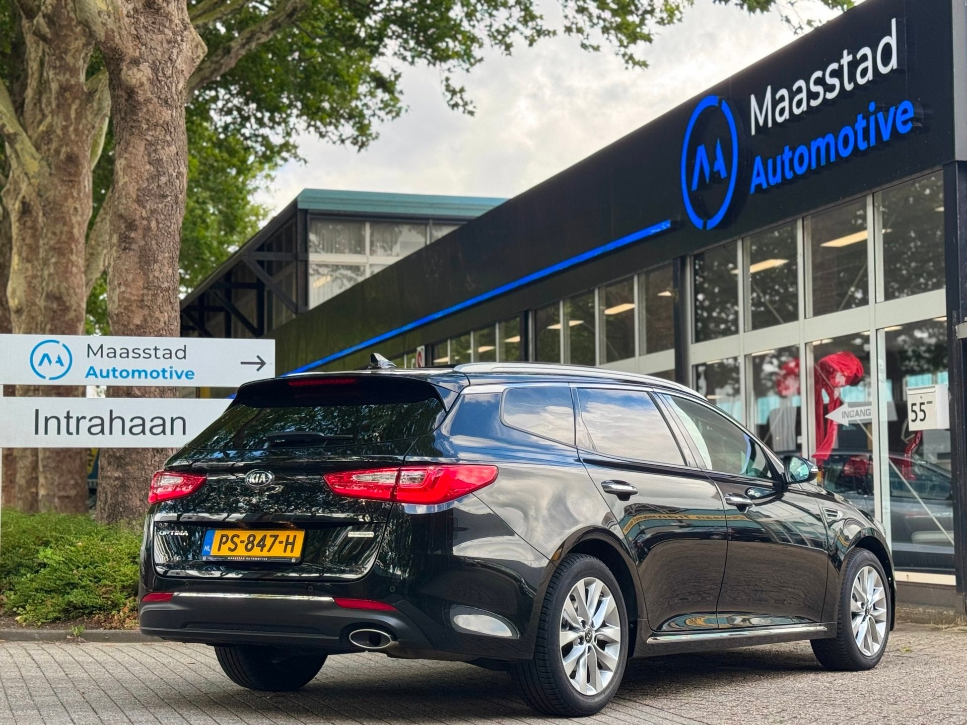 Kia Optima Sportswagon 1.7 CRDi Dynamic AUT CAM PANO INCL.BT, Auto's, Dealer onderhouden, Gebruikt, 4 cilinders, 1535 kg