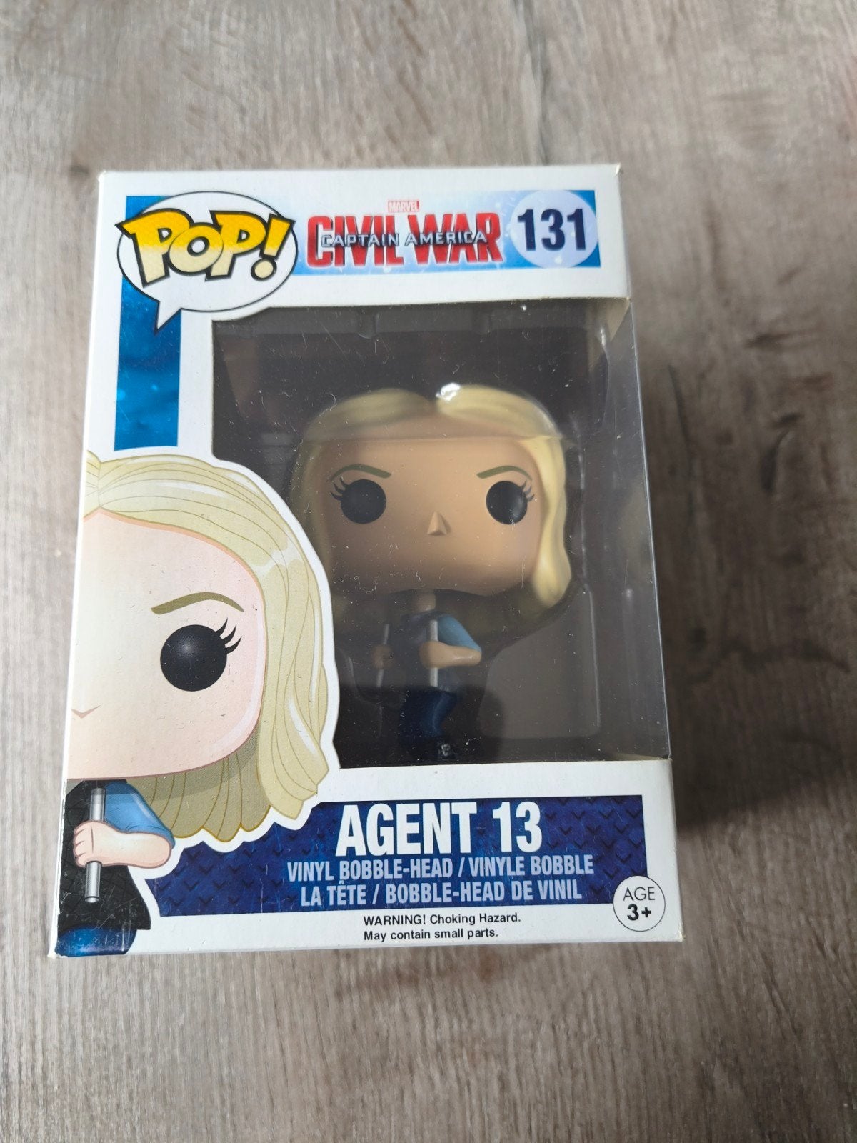 Funko pop agent 13 - nr 131 - Captain America civil war, Ophalen