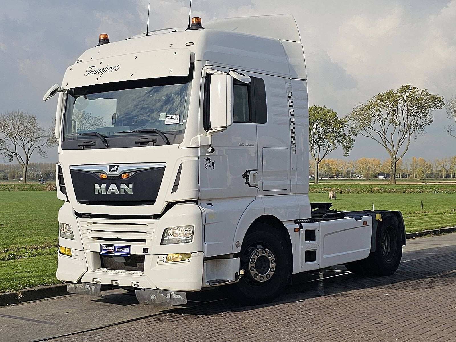 M.A.N. 18.500 TGX xlx,hydr unit, Auto's, Automaat, Euro 6, MAN, Wit