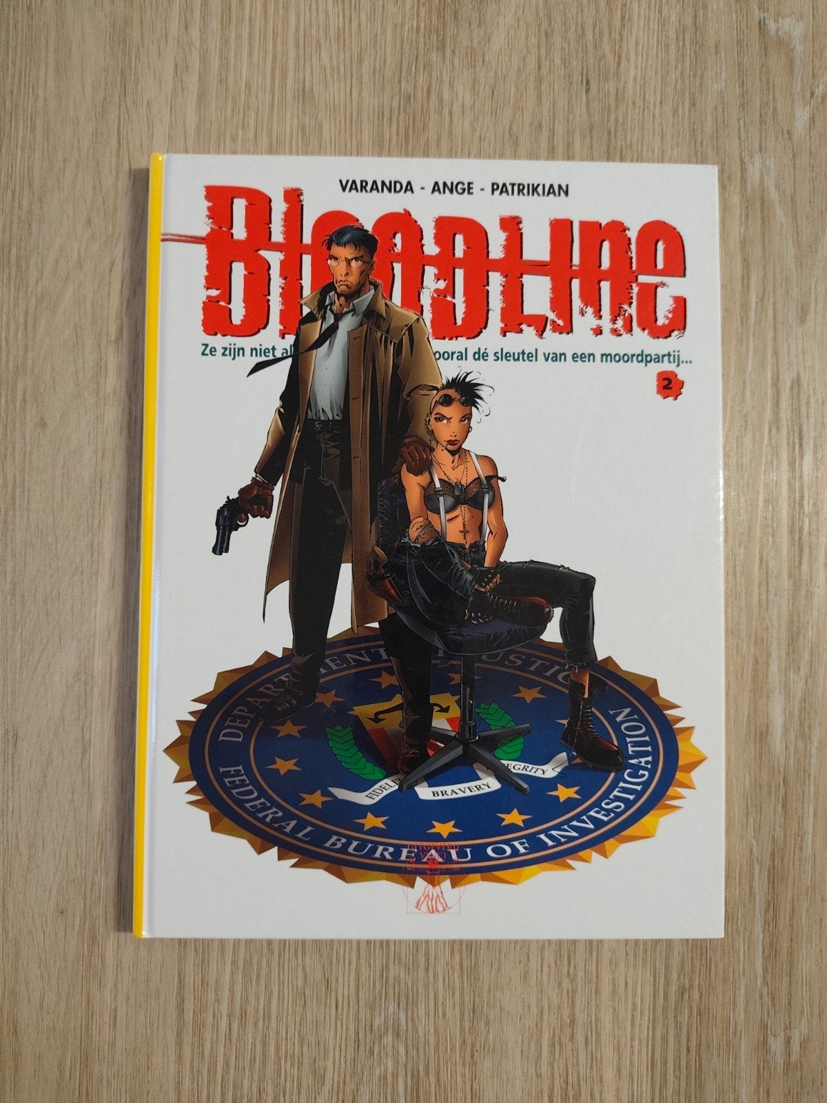 Bloodline stripboek deel 2 - Varanda, Ange, Patrikian, Eén stripboek, Ophalen of Verzenden, Zo goed als nieuw, Varanda, Ange, Patrikian