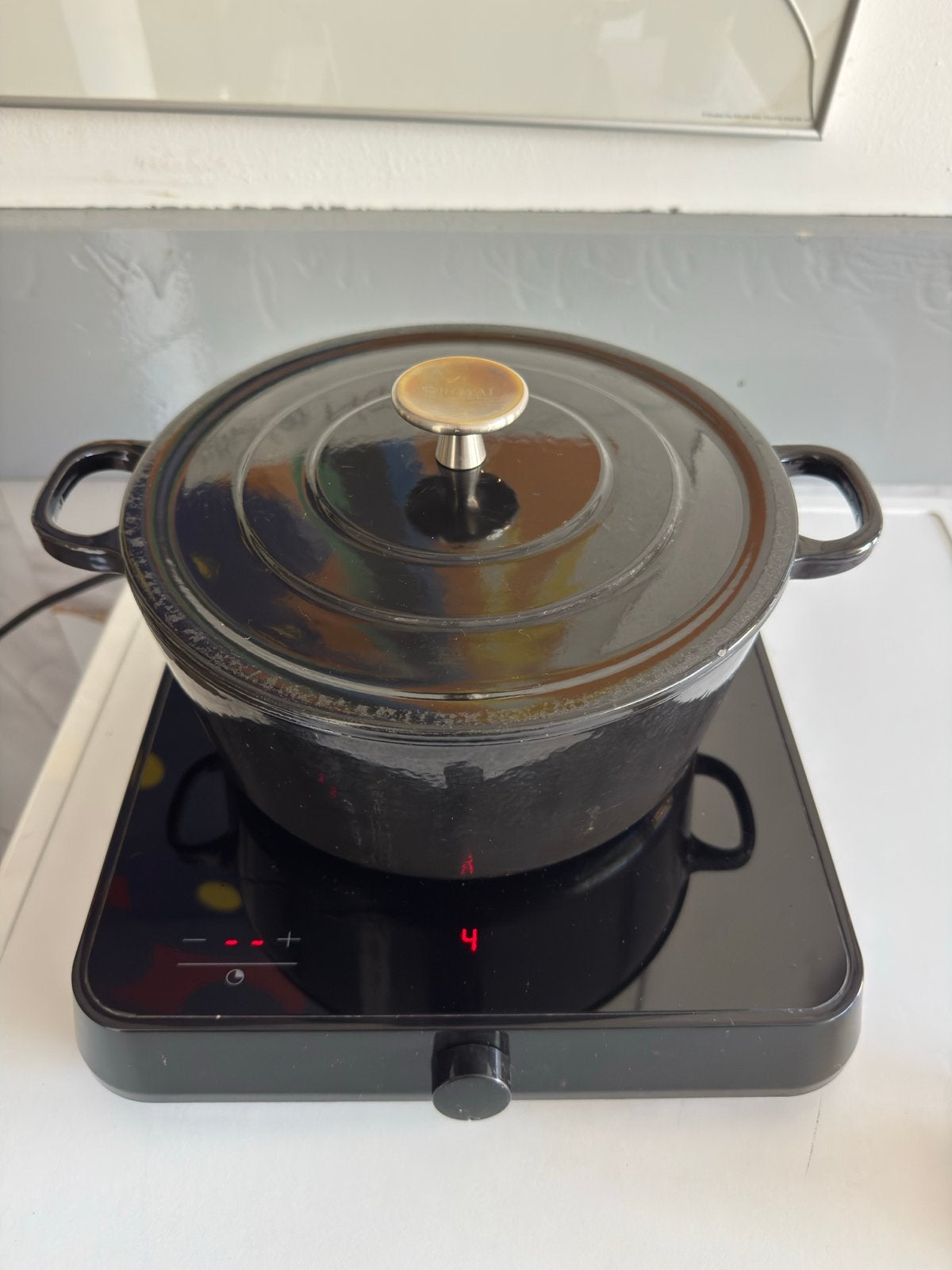 Royal Van Kempen & Begeer Hoge Braadpan 22cm Gietijzer, Nieuw, Ophalen of Verzenden, Geschikt voor inductie, Overige merken