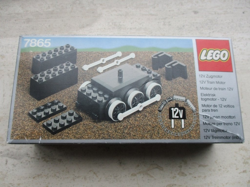 Lego 7865 12 volt motor GESEALED, Lego, Nieuw, Ophalen of Verzenden, Complete set